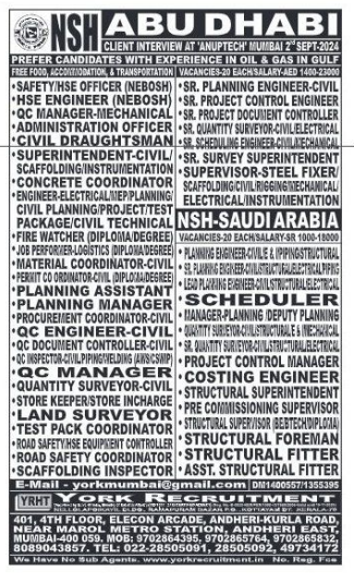 Dubai Jobs Multiple Openings in UAE